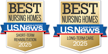 US News Best Nursing Home 2025 Award for Short Term and Long Term care