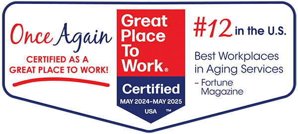 Great place to work badge