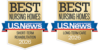 US News Best Nursing Home 2026 Award for Short Term and Long Term care